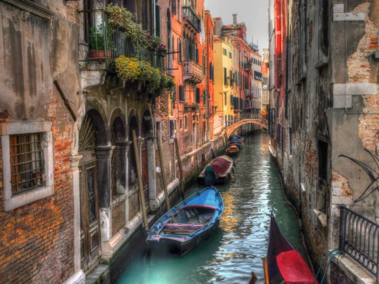 A canal in Venice