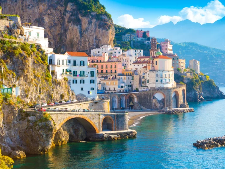 Amalfi city on the Italian coast