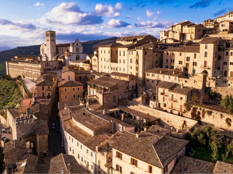 Assisi is a medieval town in Italy