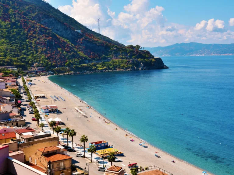 Beach in Scilla, Calabria