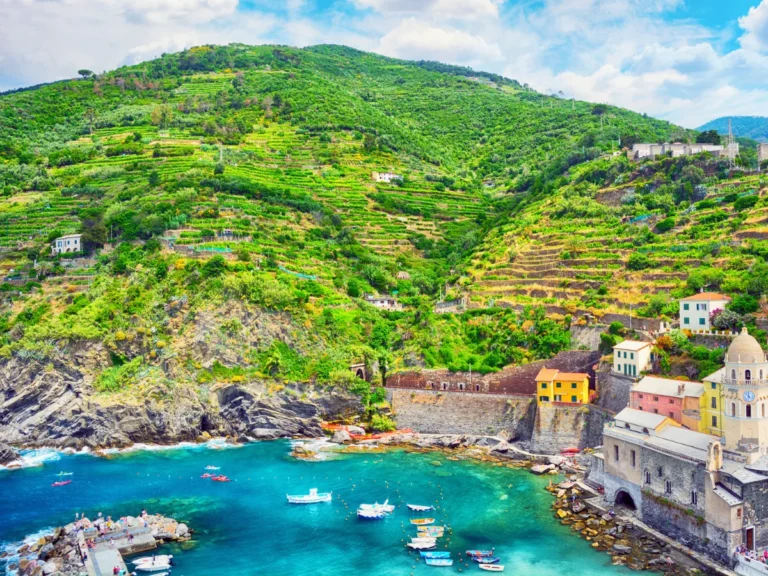 Beautiful landscape around Vernazza