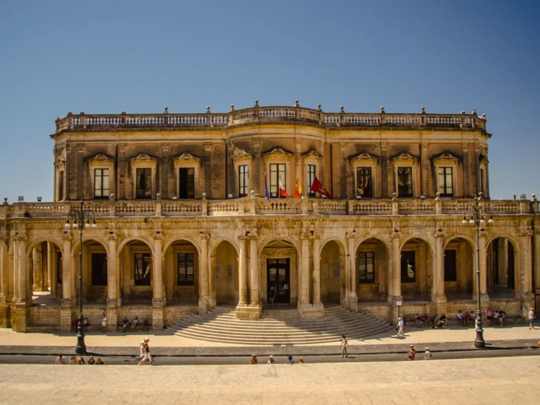 City hall in Noto