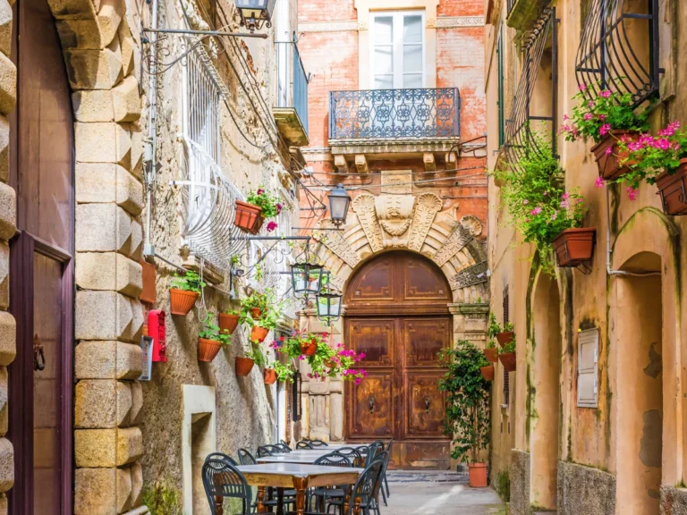 Cute street in Positano