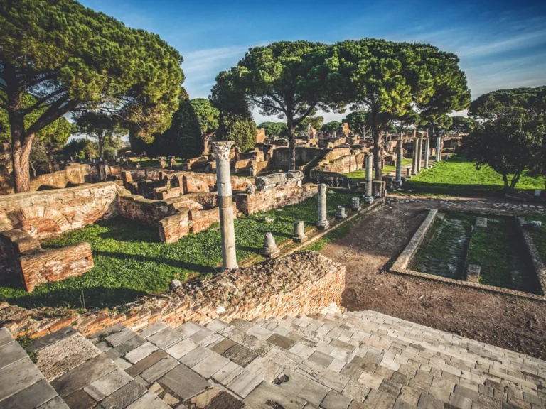 Explore the Capitolium Temple at Ostia Antica