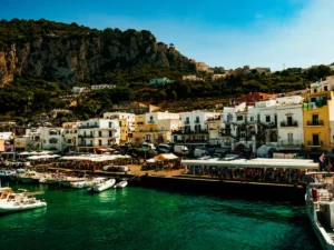 Marina Grande in Capri, Italy