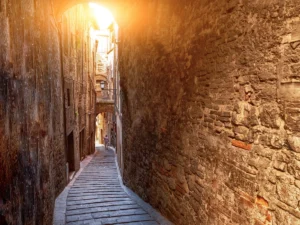 Perugia is a picturesque city in the heart of Italy