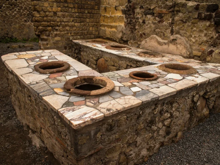 Outdoor Food Vending Area in Herculaneum