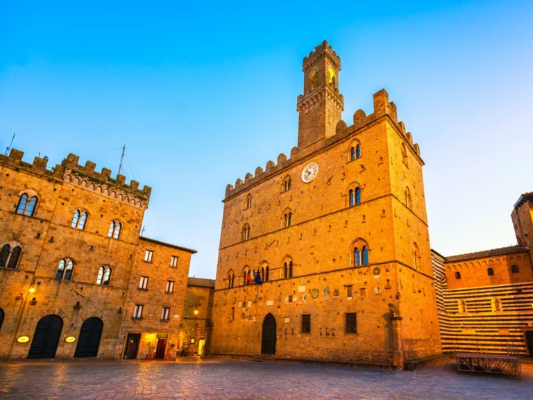 Palazzo Dei Priori, a Medieval palace in Volterra