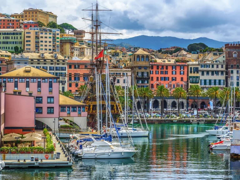 Port in Genoa