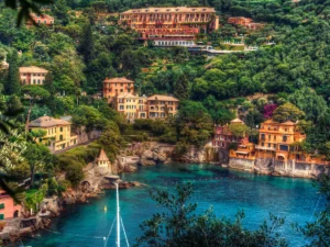 Portofino on the coast of Italy