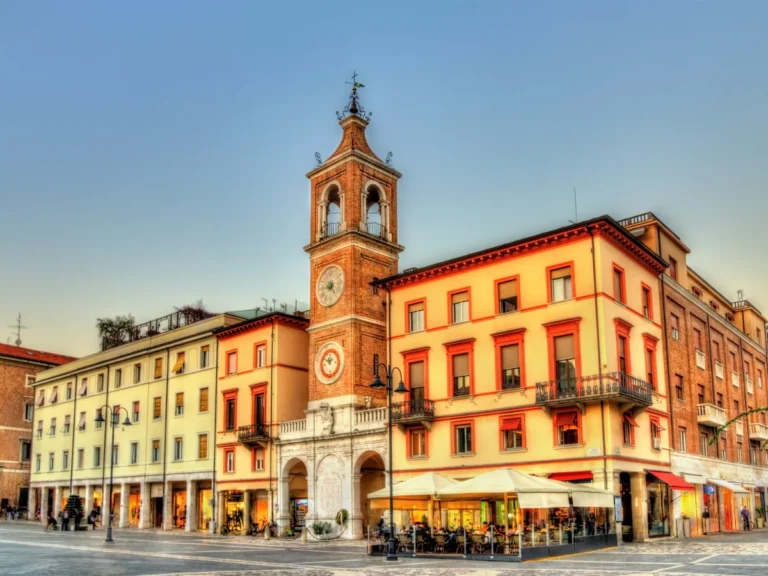 Rimini, the Three Martyrs Square