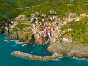 Riomaggiore is a beautiful fishing village in Italy