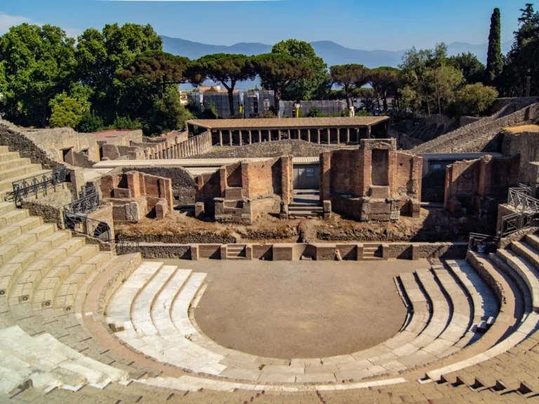 Roman amphitheater in Pompeji
