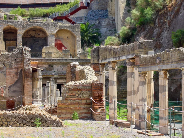 Ruins in Herculaneum