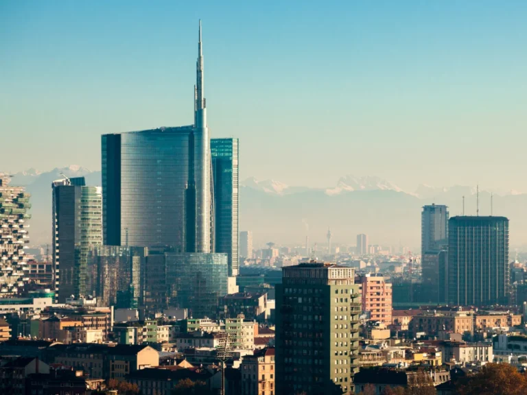 Skyscrapers in Milan