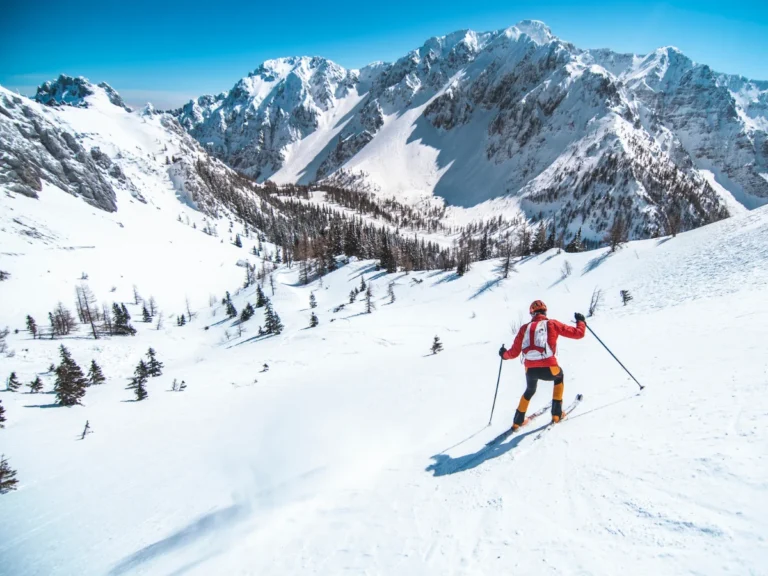 Ski in the Alps of Italy