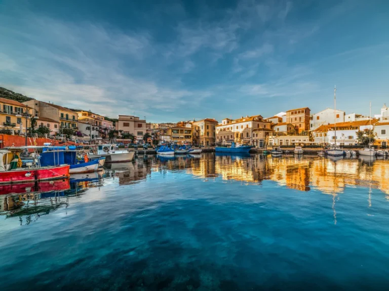 The charming town of La Maddalena, Sardinia