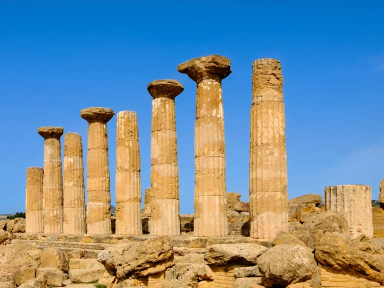 Greek Valley of the Temples in Italy