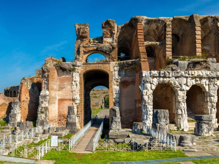 The Amphitheater of Capua was the biggest Roman Amphitheater after the Coleseum in Rome