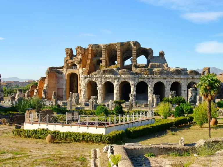 The Roman Capua amphitheatre