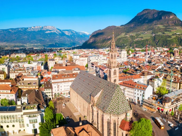 The cathedral in Bolzano is beautiful
