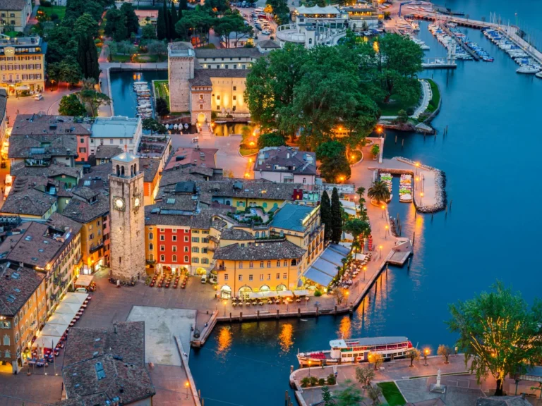 The town Riva del Garda