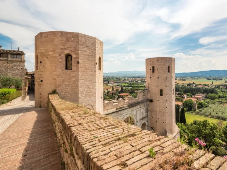 Towers of Properzio and Porta Venere in Spello