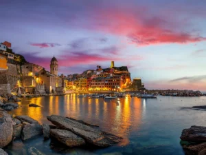 Vernazza by night