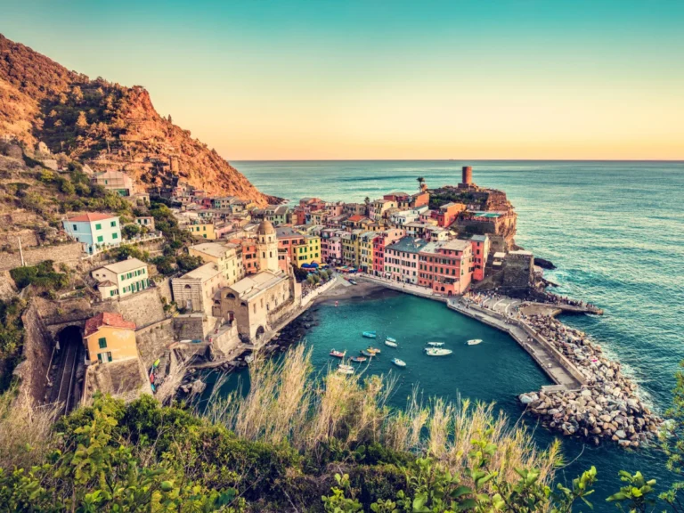 Vernazza is located in Cinque Terre