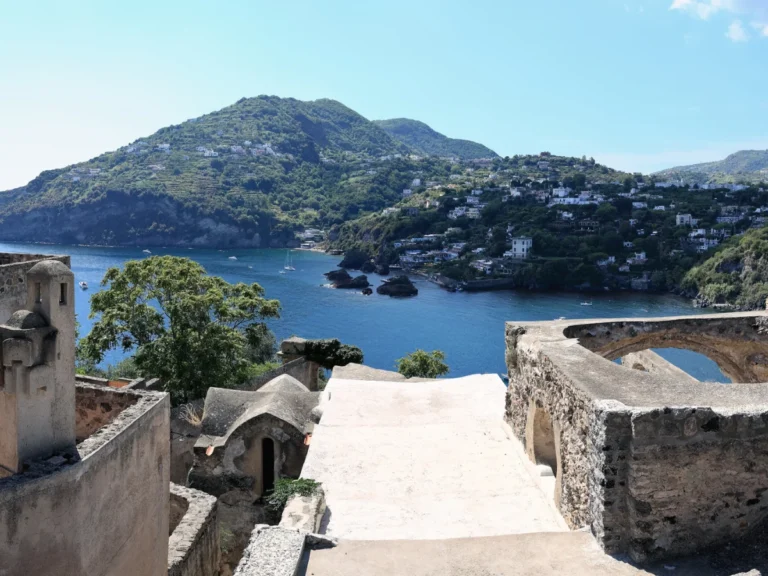 View from Aragonese castle on the Ischia Island