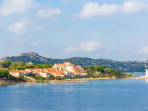 View from La Maddalena in Italy