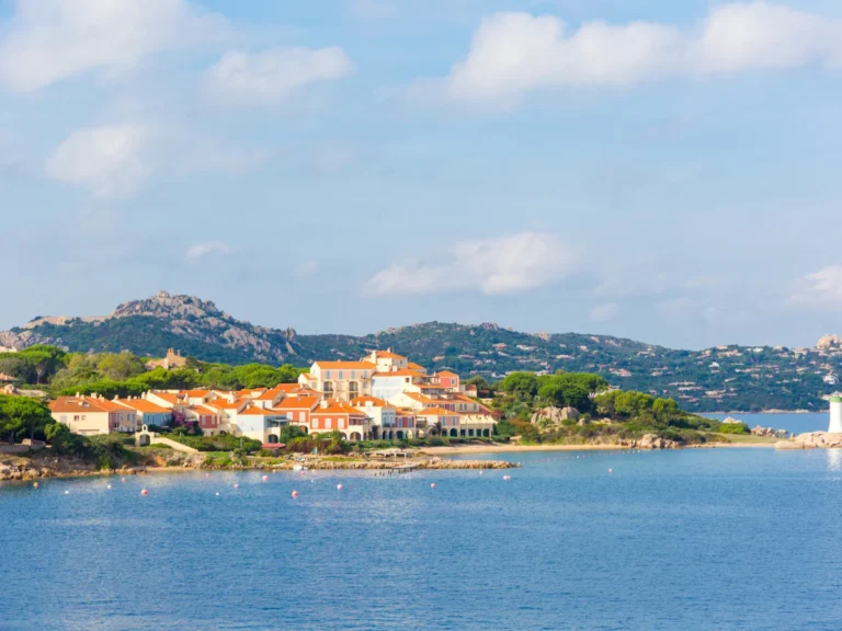 View from La Maddalena in Italy