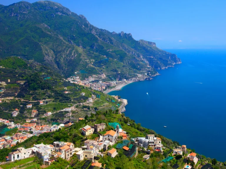 View from a terrace in Ravello