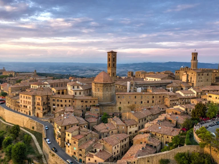 Volterra is a medieval town in Italy