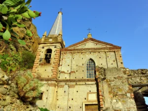 A church in Pentedattilo, Italy