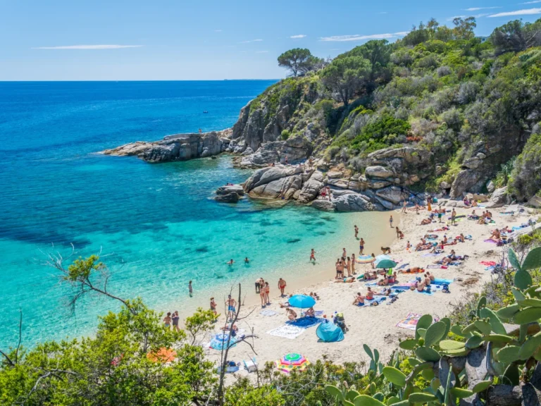 Cavoli Beach in Elba, Italy