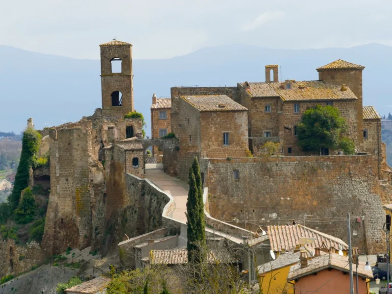 Celleno is a ghost town in Italy