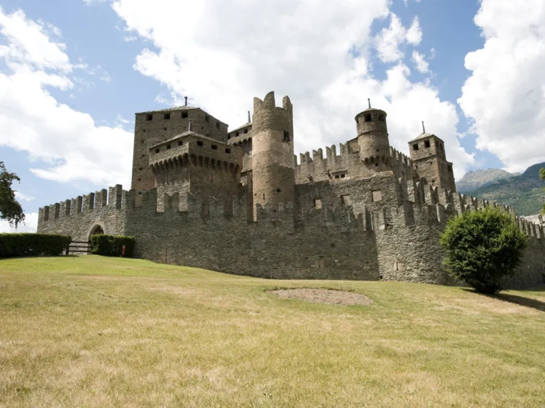 Explore the Castle of Fenis, Italy