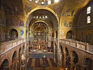 Inside St. Mark's Basilica, Venice