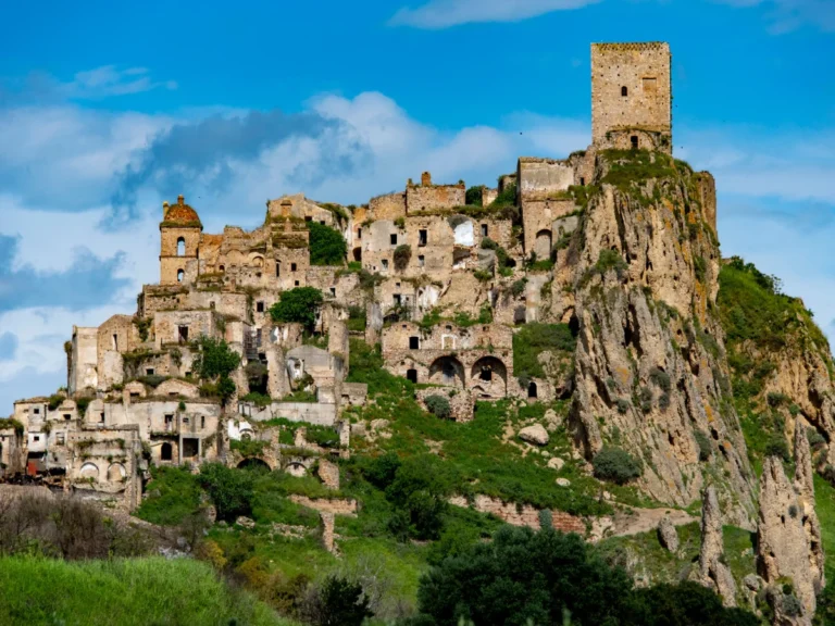 One of many Italian ghost towns is Craco