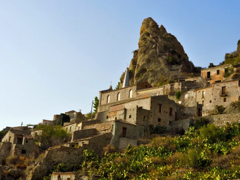 Pentedattilo is a beautiful ghost town in Italy