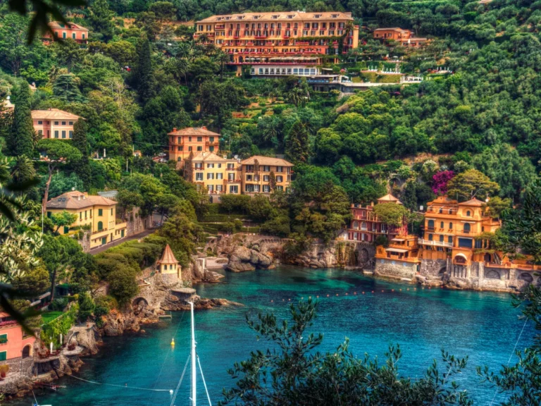 Portofino on the coast of Italy