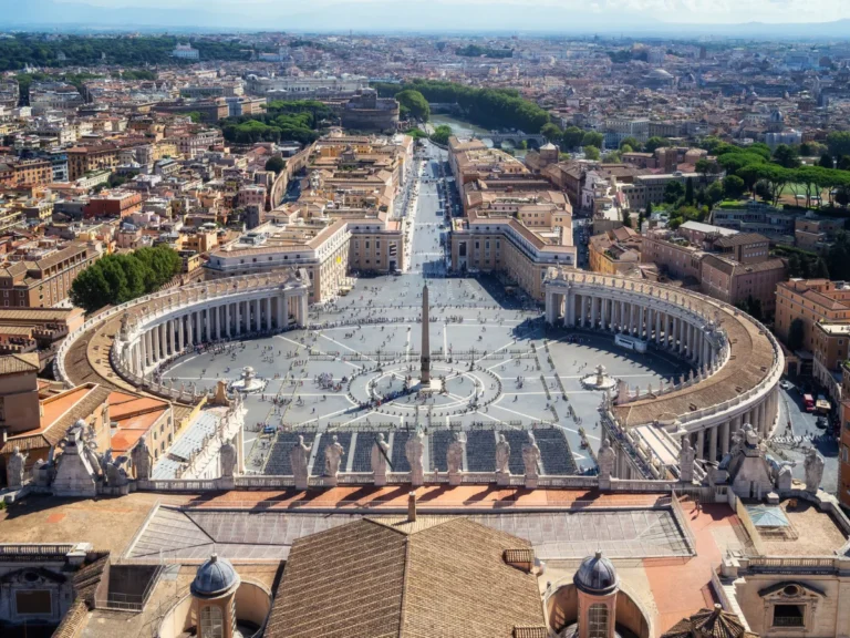 Saint Peter's Square in the Vatican state