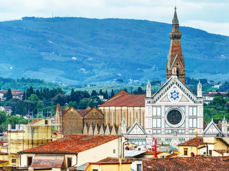 The Basilica of Santa Croce in Florence