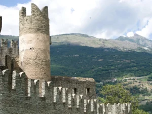 The Castle of Fenis is beautiful and worth visiting in Italy