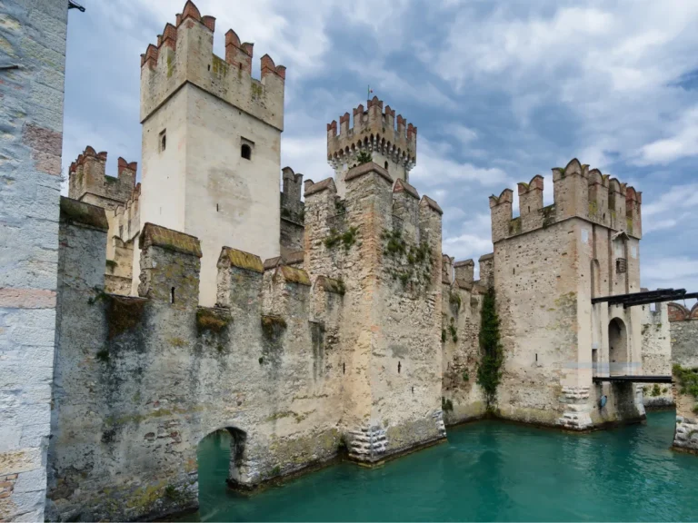The Scaligero Castle is a medieval fortress in Sirmione, Italy