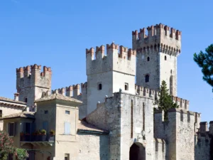The Scaligero Castle is beautiful