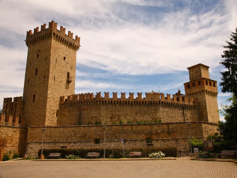 The Castle of Vigolegno beckons with its medieval charm