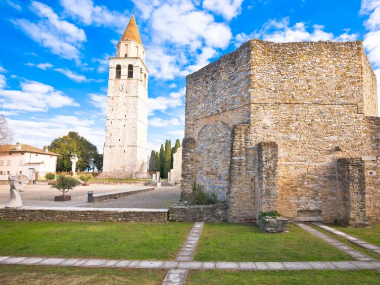 The Basilica di Santa Maria Assunta in Aquileia is a UNESCO world heritage site